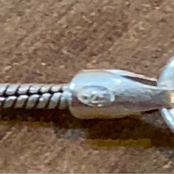 🇮🇹 sterling Silver and stone cross - Picture 3 of 12